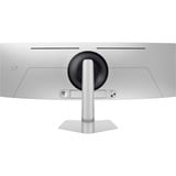 Samsung Odyssey OLED G9 G93SD 49" Moniteur UltraWide gaming incurvé Argent, 1x DisplayPort, 1x HDMI, 1x Micro HDMI, 3x USB-C, 240 Hz