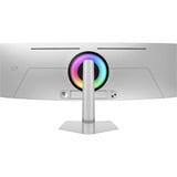 Samsung Odyssey OLED G9 G93SD 49" Moniteur UltraWide gaming incurvé Argent, 1x DisplayPort, 1x HDMI, 1x Micro HDMI, 3x USB-C, 240 Hz