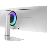 Samsung Odyssey OLED G9 G93SD 49" Moniteur UltraWide gaming incurvé Argent, 1x DisplayPort, 1x HDMI, 1x Micro HDMI, 3x USB-C, 240 Hz