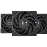 Scythe Wonder Tornado 120 ventilateurs de boîtier Noir, 3 pièces, 120 x 120 x 25 mm