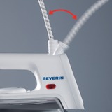 Severin BA 3211 Fer à repasser à sec ou à vapeur Bleu, Argent 1000 W Blanc, Fer à repasser à sec ou à vapeur, Bleu, Argent, 0,05 L, 1000 W