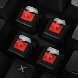 Sharkoon SKILLER MECH SGK3 clavier USB Allemand Noir, clavier gaming Noir, Layout DE, Kailh Red, Taille réelle (100 %), Avec fil, USB, Clavier mécanique, LED RGB, Noir