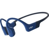 Shokz OpenRun casque technologie conduction osseuse Bleu