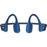 Shokz OpenRun casque technologie conduction osseuse Bleu