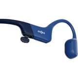 Shokz OpenRun casque technologie conduction osseuse Bleu