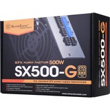 SilverStone SST-SX500-G V1.1, 500 Watt alimentation  Noir