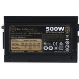 SilverStone SST-SX500-G V1.1, 500 Watt alimentation  Noir