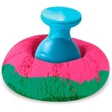 Spin Master Coffret Ultimate Sandisfying Set 907 G + 10 Moules Kinetic Sand, Jeu de sable Kinetic Sand Coffret Ultimate Sandisfying Set 907 G + 10 Moules, Sable cinétique pour enfants, 3 an(s), Plastique, Rose, Bleu, Jaune