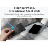 SwitchBot SwitchBot Smart Airtag Carte de suivi de portefeuille noire 