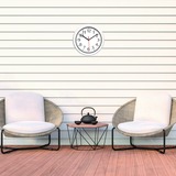 TFA 60.3542.02, Horloge murale Blanc