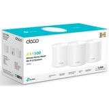 TP-Link Deco X10 Bi-bande (2,4 GHz / 5 GHz) Wi-Fi 6 (802.11ax) Blanc 2 Interne, Routeur Blanc, Blanc, Interne, Routeur maillé, 190 m², Bi-bande (2,4 GHz / 5 GHz), Wi-Fi 6 (802.11ax)