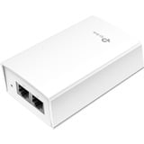 TP-Link TL-POE4824G Gigabit Ethernet 48 V, Bloc d'alimentation Blanc, Gigabit Ethernet, 10,100,1000 Mbit/s, 10/100/1000, Cat3, Cat4, Cat5, Cat5e, Cat6, Blanc, 100 m