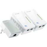 TP-Link TL-WPA4220T KIT, PowerLAN Blanc, Deux adaptateurs