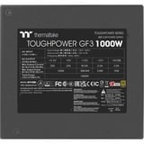 Thermaltake Toughpower GF3 alimentation  modulaire 1000 watt Noir, 4x PCIe, 5x PCIe, Gestion des câbles