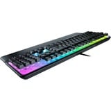 Turtle Beach Magma clavier Gaming USB QWERTZ Allemand Noir Noir, Layout DE, Membrane, Avec fil, USB, Clavier à membrane, QWERTZ, LED, Noir