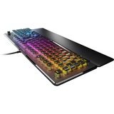 Turtle Beach Vulcan II clavier Gaming USB Allemand Noir Aluminium (brossé)/Noir, Layout DE, Roccat Titan II Brown, Taille réelle (100 %), Avec fil, USB, Clavier mécanique, LED RGB, Noir