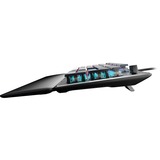 Turtle Beach Vulcan II clavier Gaming USB Allemand Noir Aluminium (brossé)/Noir, Layout DE, Roccat Titan II Brown, Taille réelle (100 %), Avec fil, USB, Clavier mécanique, LED RGB, Noir