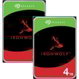UGREEN Pack DH2300 avec 2x Seagate IronWolf NAS 4 TB CMR Noir