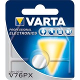 VARTA 1x 1.55V V 76 PX Batterie à usage unique SR44 Argent-Oxide (S) Batterie à usage unique, SR44, Argent-Oxide (S), 1,55 V, 1 pièce(s), Argent