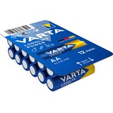 Varta High Energy AA Batterie à usage unique Alcaline Batterie à usage unique, AA, Alcaline, 1,5 V, 12 pièce(s), Bleu, Argent