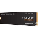 WD Black SN850X NVMe 2 To SSD Noir