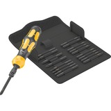 Wera Kraftform Kompakt 900 Set 1, 19 pièces, Set d'embouts de vissage Noir/Jaune