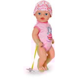 ZAPF Creation BABY born Lena 36 cm, Poupée rose fuchsia
