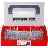 fischer FixTainer PowerFast II tête fraisée TG/VG TX, Jeu de vis 