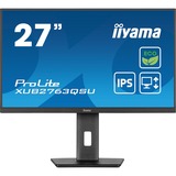 iiyama ProLite XUB2763QSU-B1 écran plat de PC 68,6 cm (27") 2560 x 1440 pixels Quad HD LED Noir Moniteur  Noir (Mat), 68,6 cm (27"), 2560 x 1440 pixels, Quad HD, LED, 2 ms, Noir