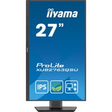 iiyama ProLite XUB2763QSU-B1 écran plat de PC 68,6 cm (27") 2560 x 1440 pixels Quad HD LED Noir Moniteur  Noir (Mat), 68,6 cm (27"), 2560 x 1440 pixels, Quad HD, LED, 2 ms, Noir