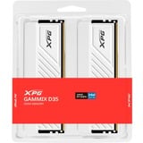 ADATA 16 Go DDR4-3200 (2x 8 Go) mémoire vive Blanc, AX4U32008G16A-DTWHD35, XMP 2.0