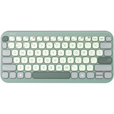 ASUS Marshmallow KW100 clavier Vert, Layout DE (QWERTZ), Mécanique des ciseaux, 75%