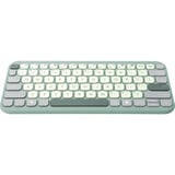 ASUS Marshmallow KW100 clavier Vert, Layout DE (QWERTZ), Mécanique des ciseaux, 75%