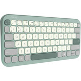 ASUS Marshmallow KW100 clavier Vert, Layout DE (QWERTZ), Mécanique des ciseaux, 75%