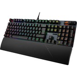 ASUS clavier gaming Noir, Layout DE, ROG RX Red