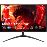Acer Nitro XV275KP5 27" 4K Ultra HD Moniteur gaming Noir, 1x DisplayPort, 2x HDMI, 1x USB-C, 2x USB-A, 160 Hz, 68,6 cm (27"), 3840 x 2160 pixels, 4K Ultra HD, LCD, 1 ms, Noir