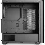 Aerocool D502A Midi Tower Noir, boîtier pc Noir | 2x USB-A | 1x USB-C | RGB