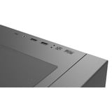 Aerocool D502A Midi Tower Noir, boîtier pc Noir | 2x USB-A | 1x USB-C | RGB