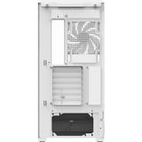 Aerocool  boîtier midi tower Blanc | 2x USB-A | 1x USB-C | RGB | Window