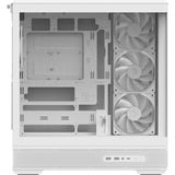 Aerocool  boîtier midi tower Blanc | 2x USB-A | 1x USB-C | RGB | Window