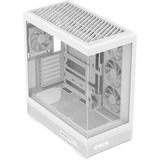 Aerocool  boîtier midi tower Blanc | 2x USB-A | 1x USB-C | RGB | Window