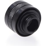 Alphacool 17471 pièce et accessoire pour systèmes de refroidissement d'ordinateurs Raccord, Connexion Noir (Mat), Raccord, Laiton, Noir, 1/4", 20 mm, 2,2 cm