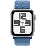 Apple Watch SE (2023), Smartwatch Argent/Bleu