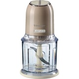 Ariete 0438/03 0,6 L 400 W Beige, Broyeur Crème, 0,6 L, Beige, Acier inoxydable, Boutons, 400 W, 125 mm