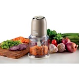 Ariete 0438/03 0,6 L 400 W Beige, Broyeur Crème, 0,6 L, Beige, Acier inoxydable, Boutons, 400 W, 125 mm