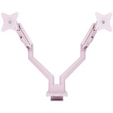 Arozzi AZ-ALZARE-NEO-DUO-PNK, Support de moniteur Rose