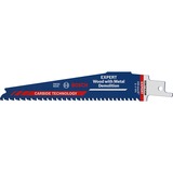 Bosch 2 608 900 397 Lame de scie sauteuse, à chantourner et sabre Lames de scie sabre Acier fin au carbone 10 pièce(s) Lames de scie sabre, Bois de construction avec clous, Bois dur, Bois, Bois avec clous, Acier fin au carbone, Bleu, 10 cm, 5-7