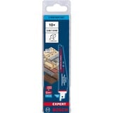Bosch 2 608 900 397 Lame de scie sauteuse, à chantourner et sabre Lames de scie sabre Acier fin au carbone 10 pièce(s) Lames de scie sabre, Bois de construction avec clous, Bois dur, Bois, Bois avec clous, Acier fin au carbone, Bleu, 10 cm, 5-7