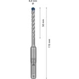 Bosch Expert Foret SDS plus-7X, Perceuse Marteau perforateur, Hammer drill bit, 6 mm, 115 mm, Béton, pierre, 5 cm