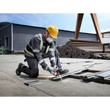 Bosch Meuleuse d'angle sans fil X-LOCK GWX 18V-8 Professional solo, 18Volt Bleu/Noir